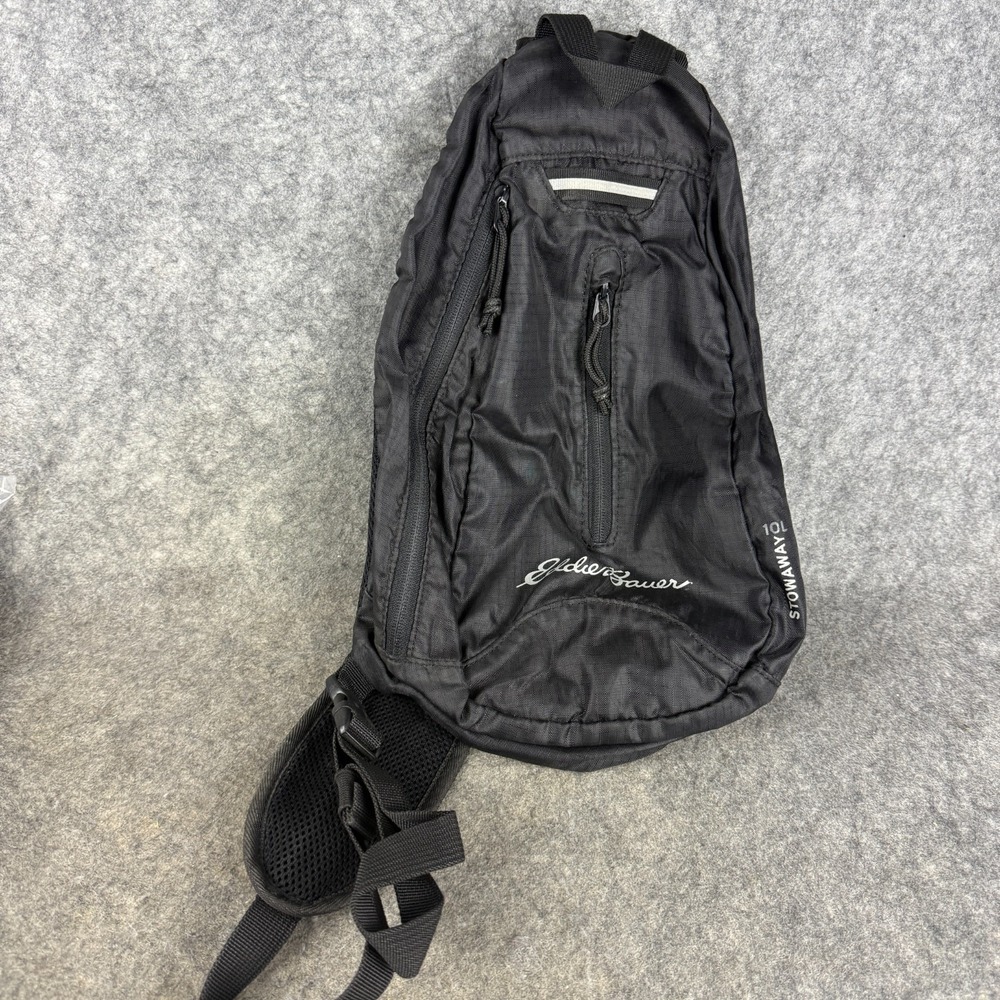 Eddie Bauer Stowaway Packable Sling 3.0  Onyx‎ 10L